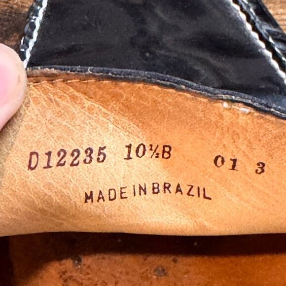 Cole Haan Black Patent Loafer size 10.5b - Picture 4 of 11